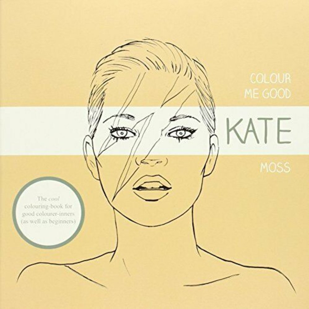 Colour Me Good Kate Moss by Mel Elliott